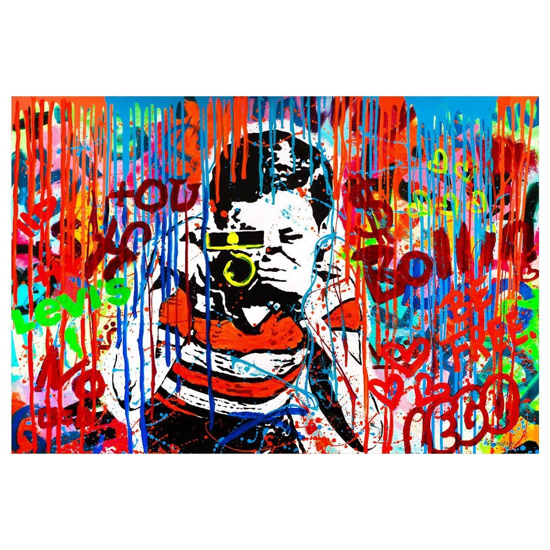 Nastya Rovenskaya- Mixed Media "Say Cheese" (1 of 2)