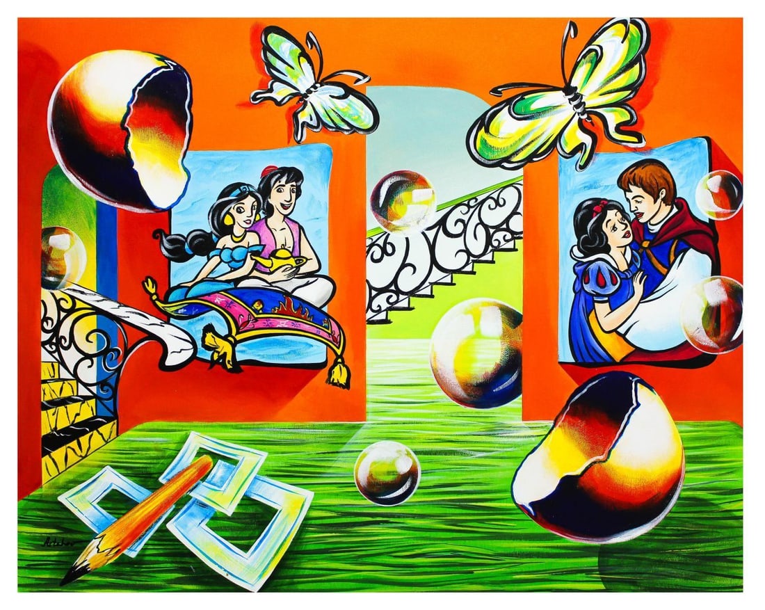 Alexander Astahov- Original Oil on Canvas "Peaceful Place": Artist: Alexander Astahov. Medium: Original Oil on Canvas. Title: Peaceful Place. Size: 24" x 30". Signature: Hand Signed by the artist. Certificate of Authenticity: From the publisher. Reference#: