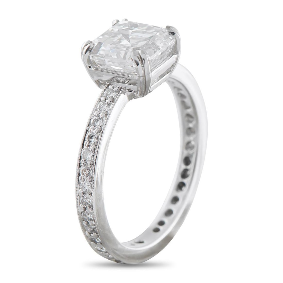 PLATINUM 2.52CT DIAMOND RING - 2
