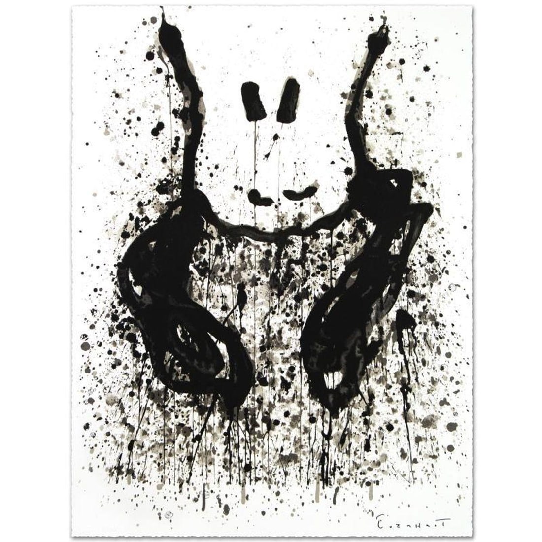 Watchdog 6 O'Clock Limited Edition Hand Pulled Original Lithograph by Renowned Charles Schulz: Watchdog 6 O'Clock is a limited edition hand pulled original lithograph on museum quality deckle-edge paper, numbered and hand signed by Tom Everhart. This is one of the final Everhart editions to be