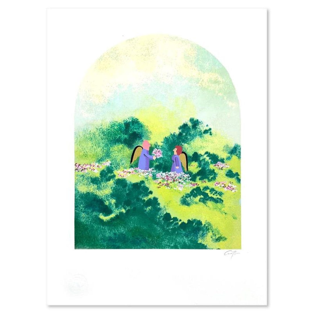 Harry Araten (1936-2001), Hand Signed, Numbered Limited Edition with Letter of Authenticity. (1 of 2)