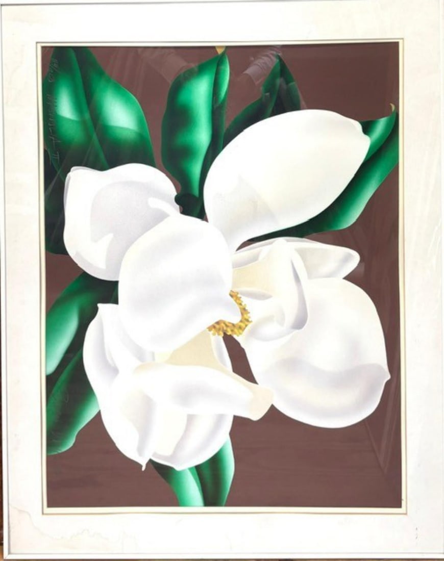 Brain Davis- Serigraph on paper: Artist: Brain Davis. Medium: Serigraph on paper. Measures approx. 20" x 40" (framed). Signature: Hand Signed and numbered. Reference#: 27903.