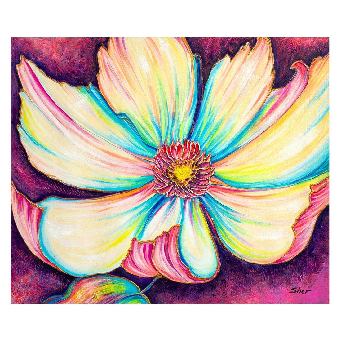 Svyatoslav Shyrochuk- Original Oil on Canvas "White": Artist: Svyatoslav Shyrochuk. Medium: Original Oil on Canvas. Title: White. Size: 20" x 24". Signature: Hand signed by the artist. Certificate of Authenticity: From the publisher. Reference#: 42467.