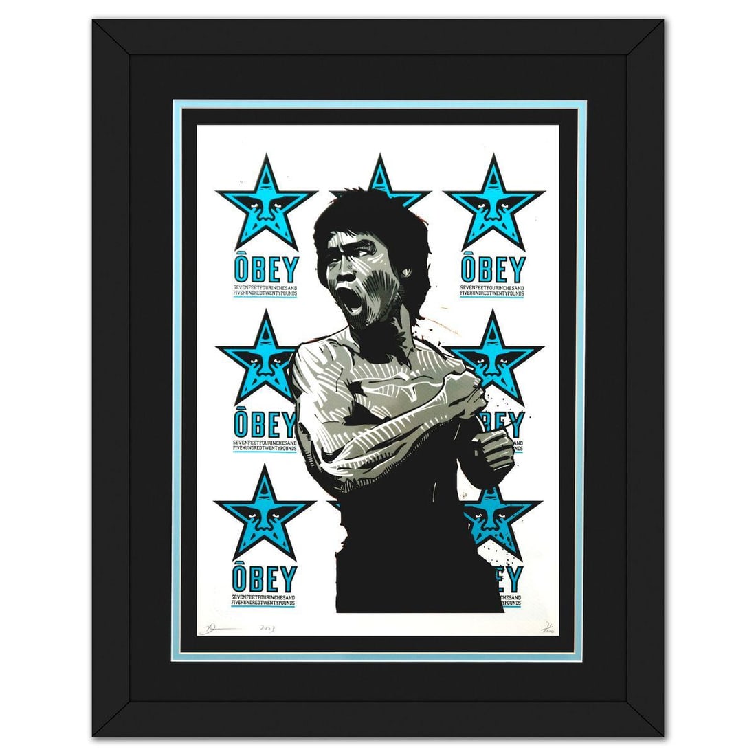 Death NYC- Fine art Print: Artist: Death NYC. Medium: Fine art Print. Size: 17.5" x 12.5". Measures approx. 25" x 20" (framed). Signature: Hand signed and numbered. Certificate of Authenticity: Is included. Reference#: 49179.