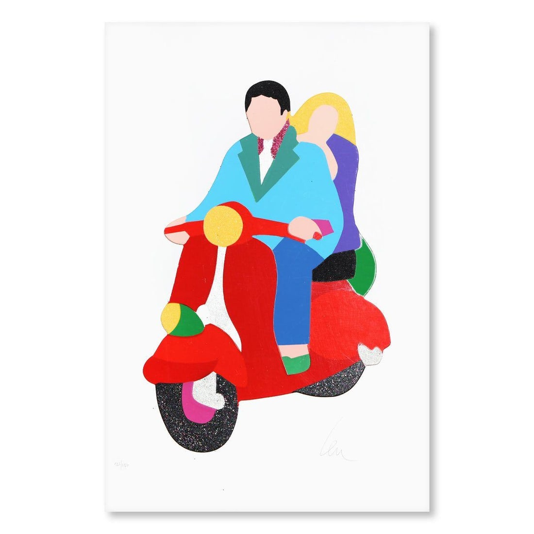 Marco Lodola- Silkscreen "So special": Artist: Marco Lodola. Medium: Silkscreen. Title: So special. Size: 12" x 18". Signature: Hand Signed and Numbered. Certificate of Authenticity: Is included. Reference#: 28013.