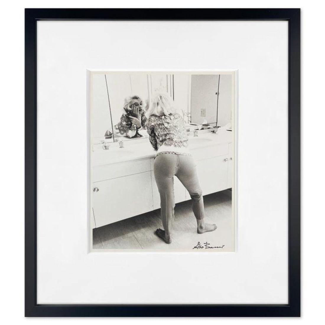 George Barris (1922-2016), "Marilyn Monroe: The Last Shoot" Framed Photograph Printed from the: Marilyn Monroe: The Last Shoot is a photograph printed from the original negative taken by George Barris (1922-2016). This photo is part of a series entitled "The Last Photos" which were taken in 1962