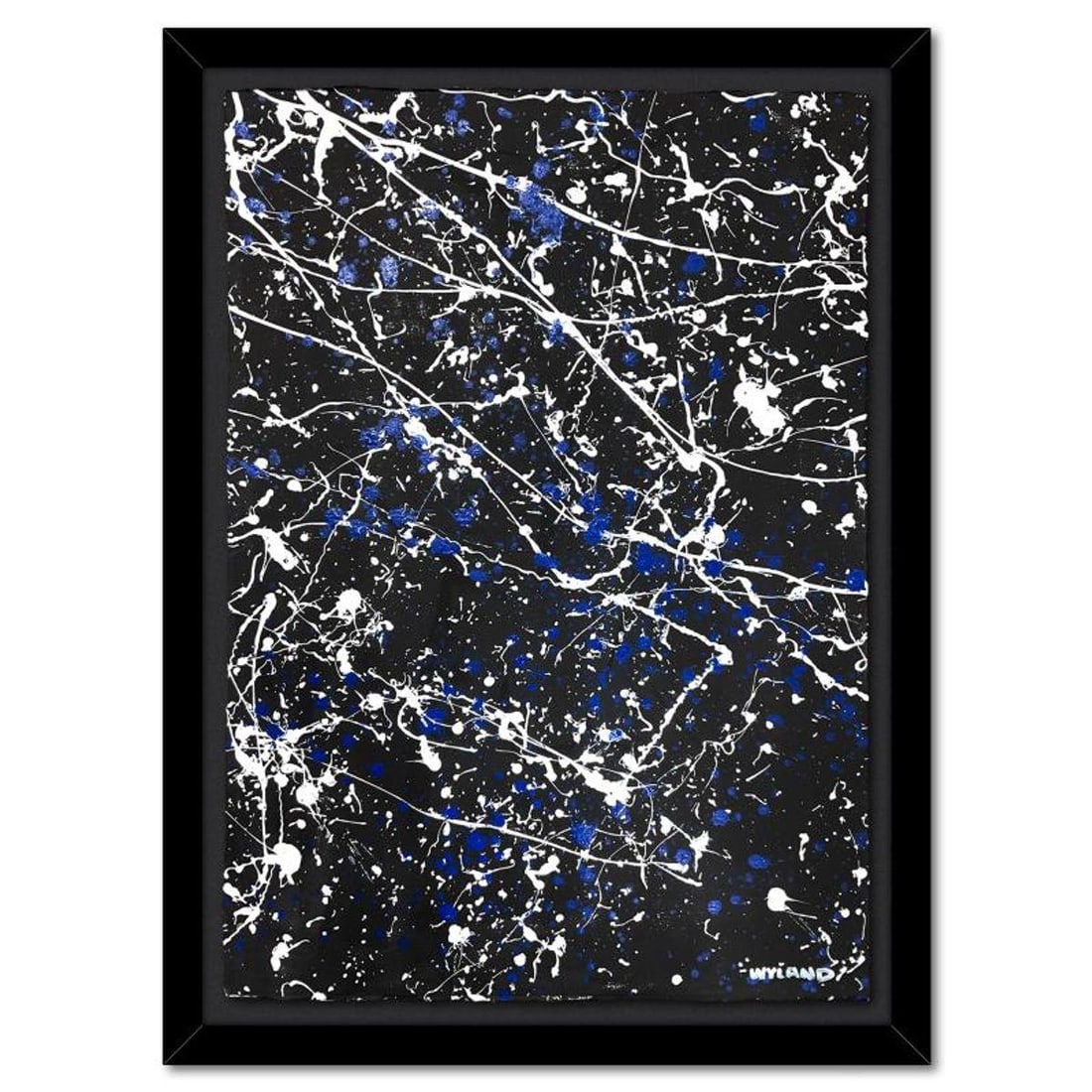 Wyland, Framed Original Painting (46" x 36"), Hand Signed with Letter of Authenticity.: This is an original painting on deckle edge paper by Wyland, hand signed by the artist. This piece comes custom framed. Includes Letter of Authenticity. Measures approx. 46" x 36", (frame), 40" x 30"