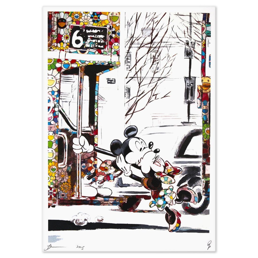 Death NYC- Fine art Print: Artist: Death NYC. Medium: Fine art Print. Size: 18" x 12". Signature: Hand signed and numbered. Certificate of Authenticity: Is included. Reference#: 49337.