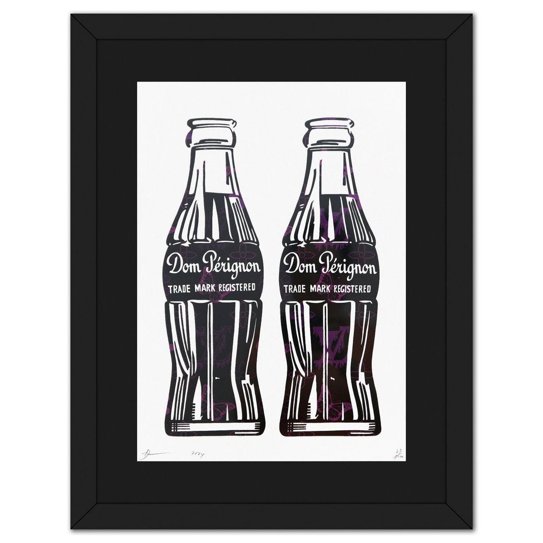 Death NYC- Fine art Print: Artist: Death NYC. Medium: Fine art Print. Size: 18" x 12". Measures approx. 24" x 19" (framed). Signature: Hand signed and numbered. Certificate of Authenticity: Is included. Reference#: 49220.