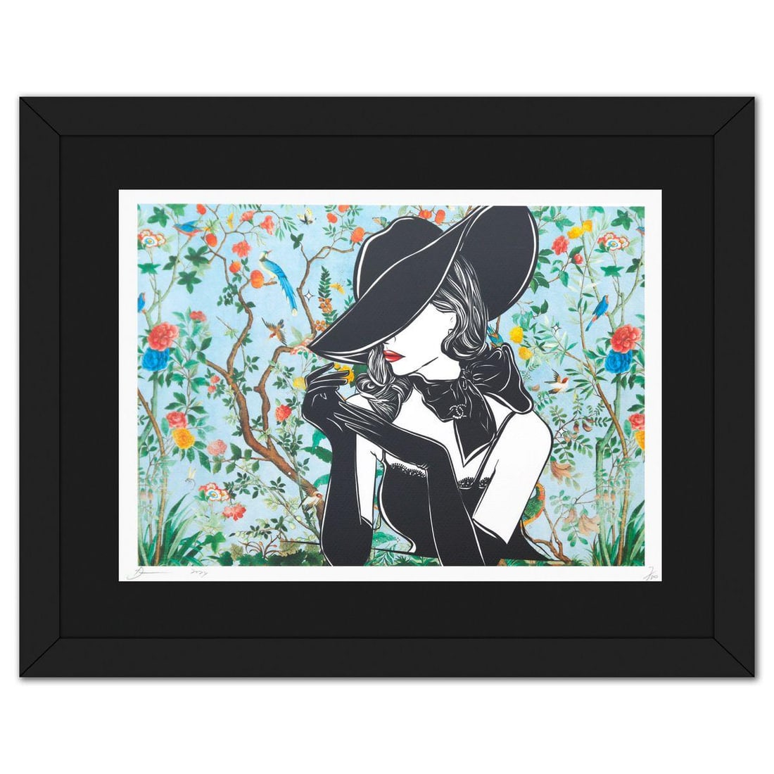 Death NYC- Fine art Print: Artist: Death NYC. Medium: Fine art Print. Size: 12" x 18". Measures approx. 19" x 24" (framed). Signature: Hand signed and numbered. Certificate of Authenticity: Is included. Reference#: 49194.