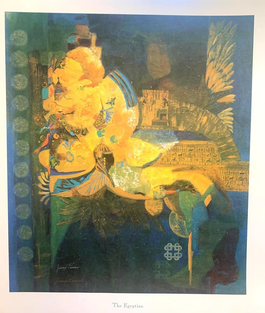 Jerry Purvis- Limited edition offset lithograph on paper: Artist: Jerry Purvis. Medium: Limited edition offset lithograph on paper. Size: 24" x 24". Signature: Signed. Reference#: 25091.