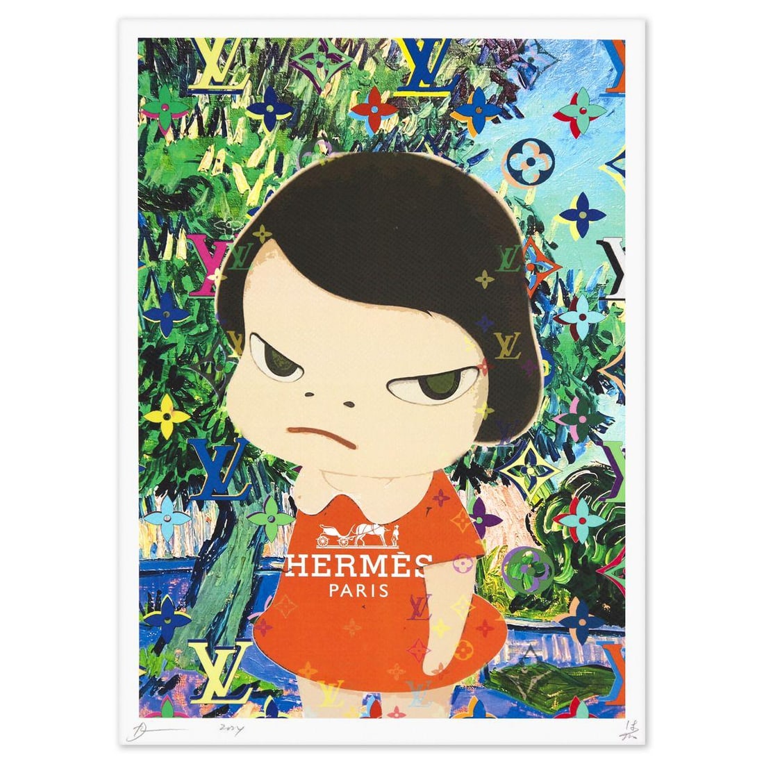 Death NYC- Fine art Print: Artist: Death NYC. Medium: Fine art Print. Size: 18" x 12". Signature: Hand signed and numbered. Certificate of Authenticity: Is included. Reference#: 49377.