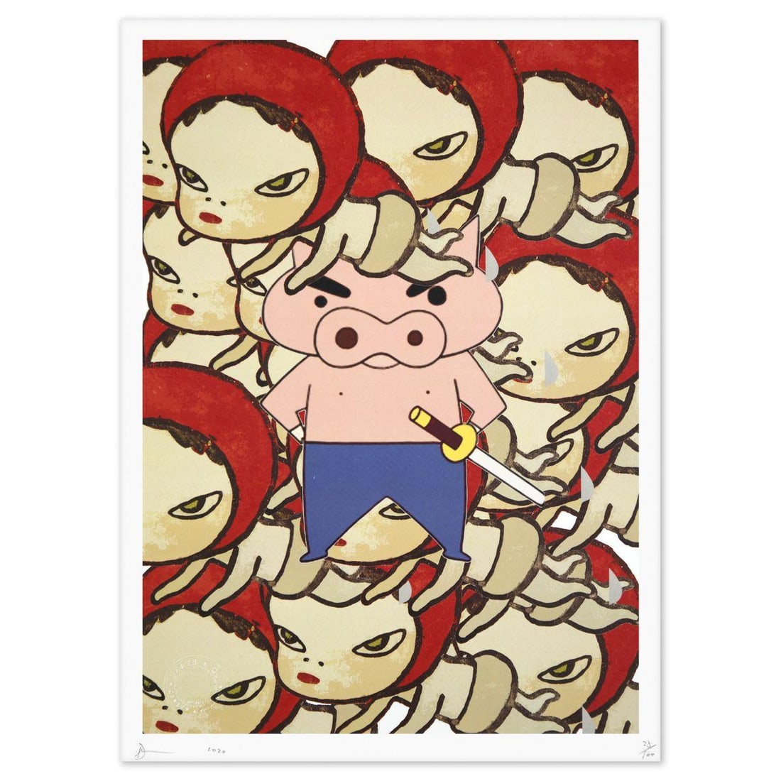 Death NYC- Fine art Print: Artist: Death NYC. Medium: Fine art Print. Size: 18" x 12". Signature: Hand signed and numbered. Certificate of Authenticity: Is included. Reference#: 49358.