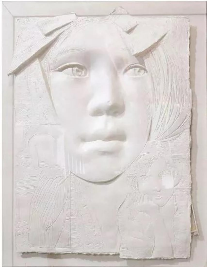 Frank Gallo- Limited edition cast paper sculpture (1 of 1)