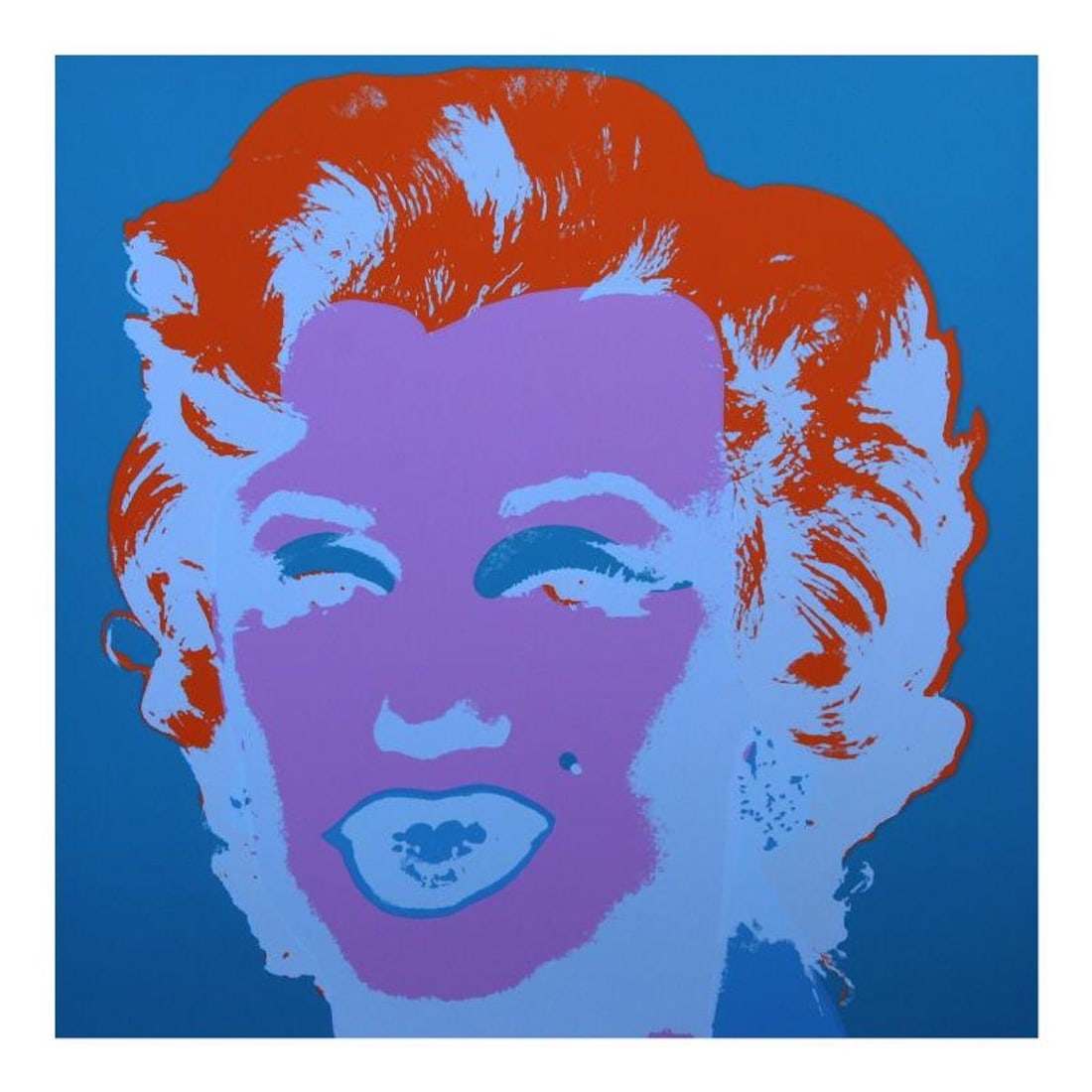 Andy Warhol "Marilyn 11.29" Silk Screen Print from Sunday B Morning.: Marilyn 11.29 is a silk screen print on paper (open edition) from Sunday B Morning featuring the works of Andy Warhol. The piece is stamped in blue on the back with "Published by Sunday B. Morning" an