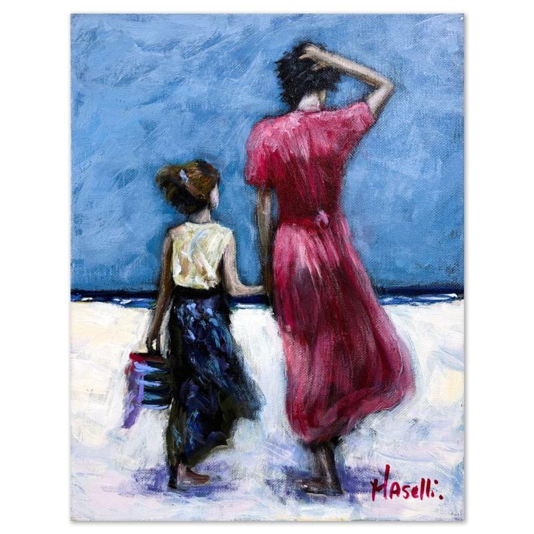 Michael Maselli, Original Painting on Canvas, Hand Signed with Letter of Authenticity. (1 of 2)