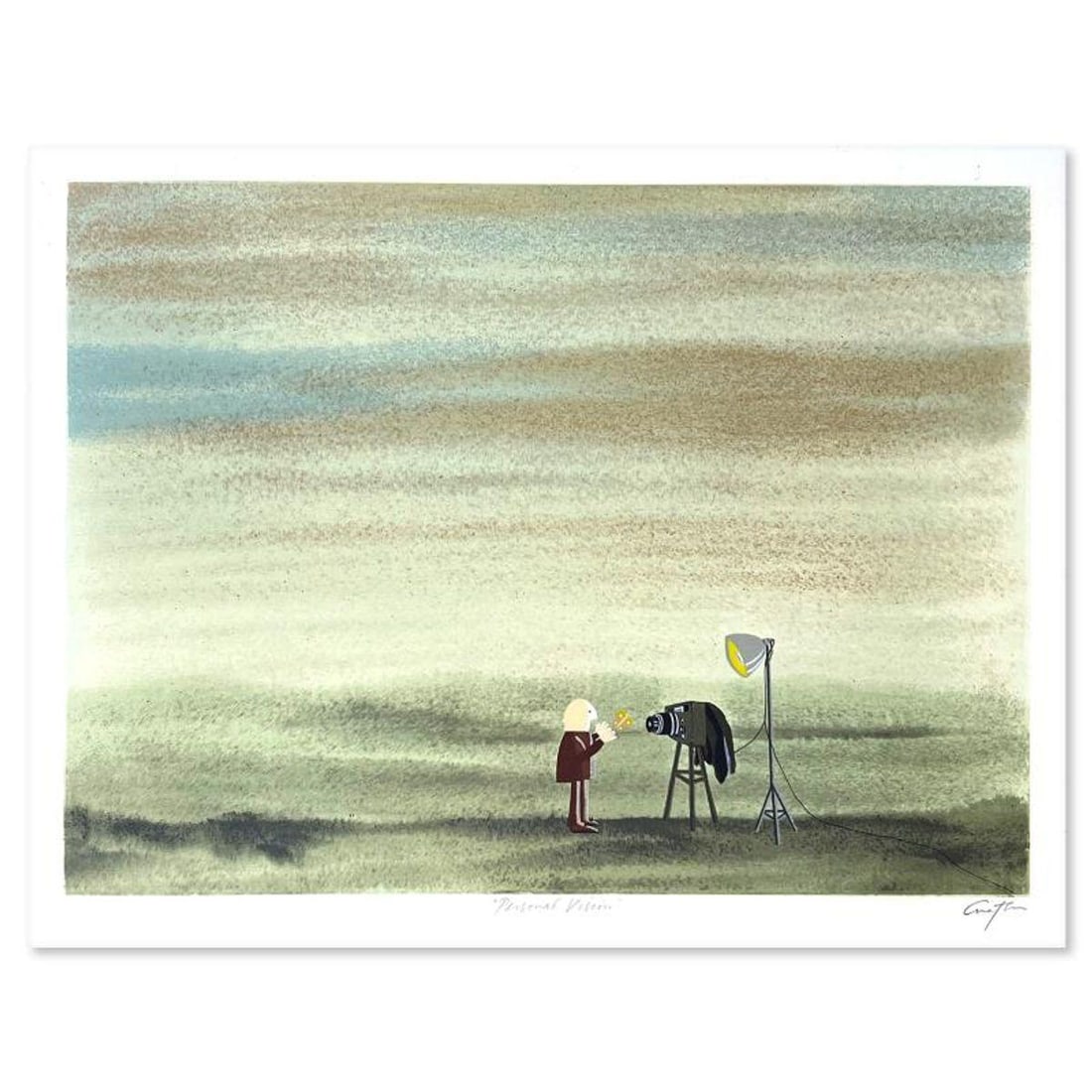 Harry Araten (1936-2001), Hand Signed, Numbered Limited Edition with Letter of Authenticity. (1 of 2)