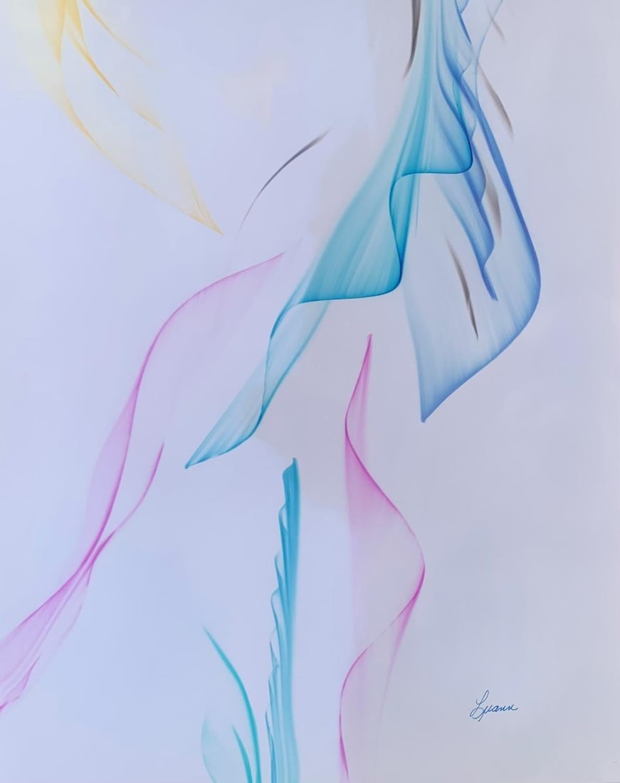 Luann- Print on paper "Untitled": Artist: Luann. Medium: Print on paper. Title: Untitled. Size: 16" x 20". Signature: Signed. Reference#: 25117.