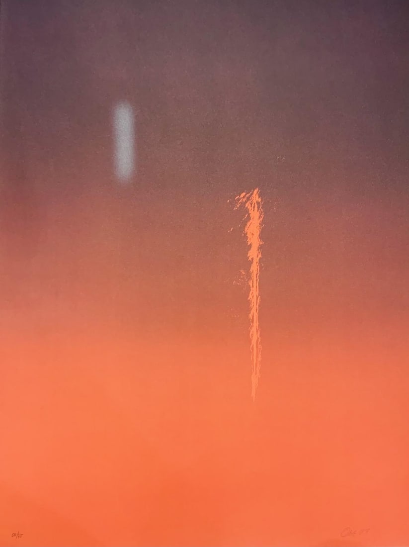 Eric Orr- Limited Edition on Paper: Artist: Eric Orr. Medium: Limited Edition on Paper. Size: 24" x 30". Signature: Signed. Reference#: 25019.