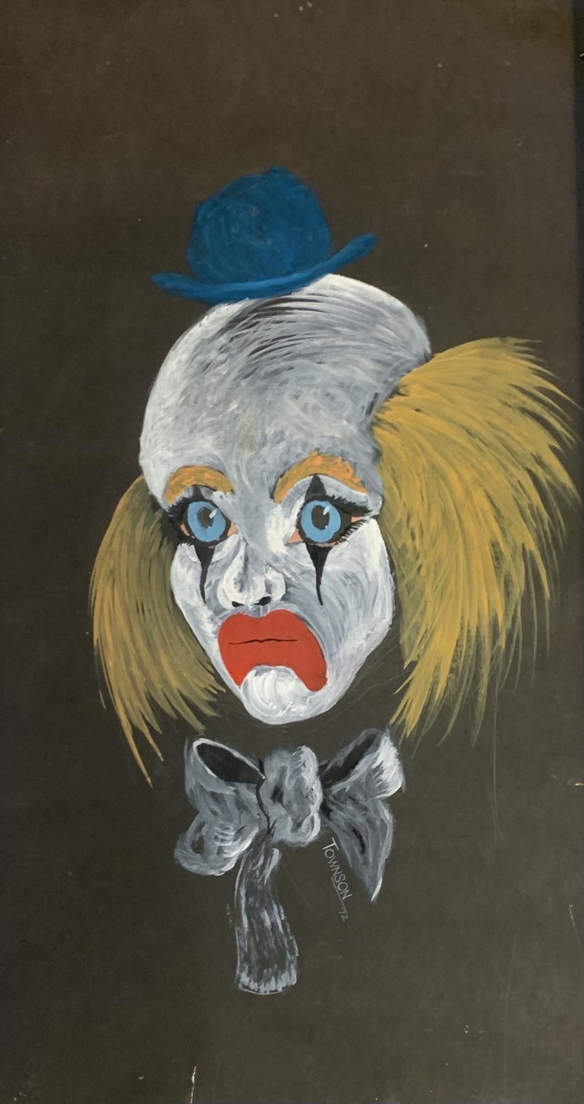 Townson- Original painting on panel: Artist: Townson. Medium: Original painting on panel. Size: 14" x 26". Signature: Signed. Reference#: 25086.