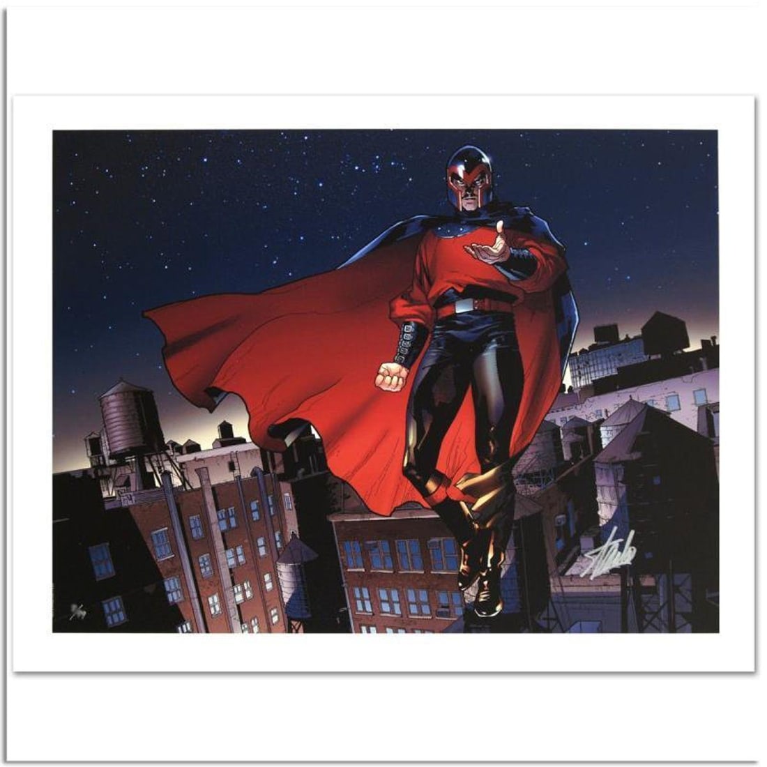 Stan Lee Signed, Marvel Comics "Ultimate Spider-Man #119" Limited Edition Canvas 3/99 with: Ultimate Spider-Man #119 is a limited edition giclee on canvas with art by Stuart Immonen. Officially licensed by Marvel, this piece is numbered 3/99 and hand signed by creative legend Stan Lee (1922-