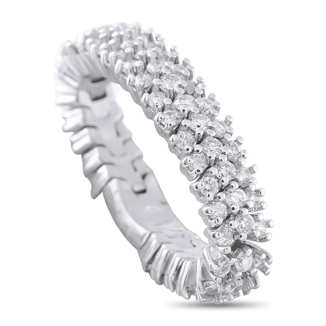 18K WHITE GOLD 2.29CT DIAMOND RING (1 of 3)
