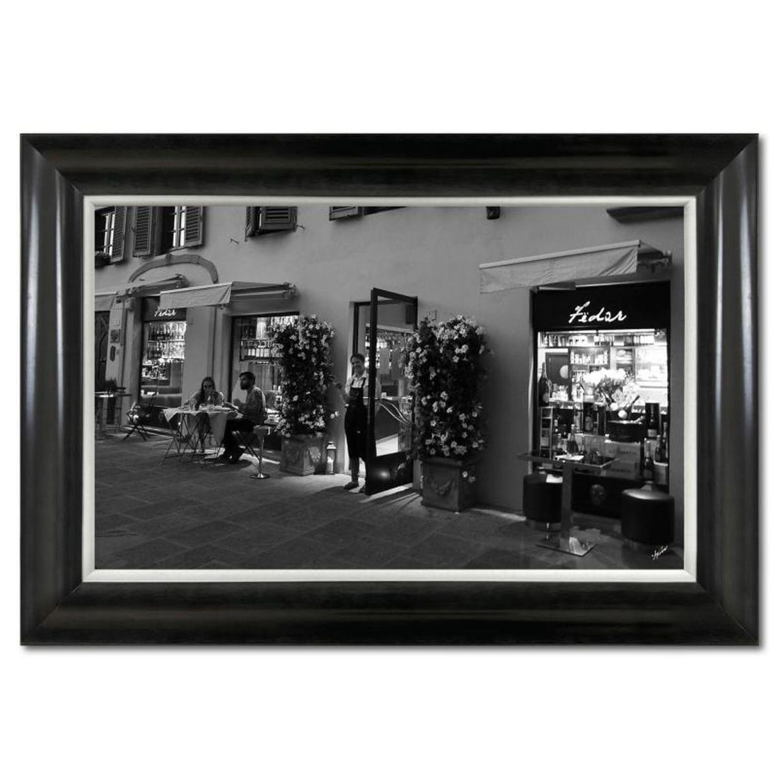Misha Aronov, "Siena 1" Framed Limited Edition Photograph on Canvas, Numbered and Hand Signed with (1 of 2)