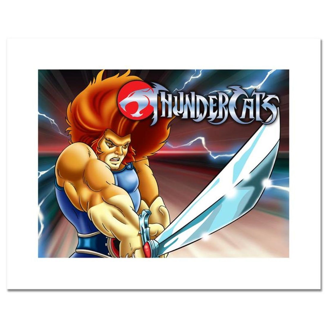 ThunderCats, "Lion-O" Limited Edition Giclee from Warner Bros., Numbered and with Certificate of (1 of 1)
