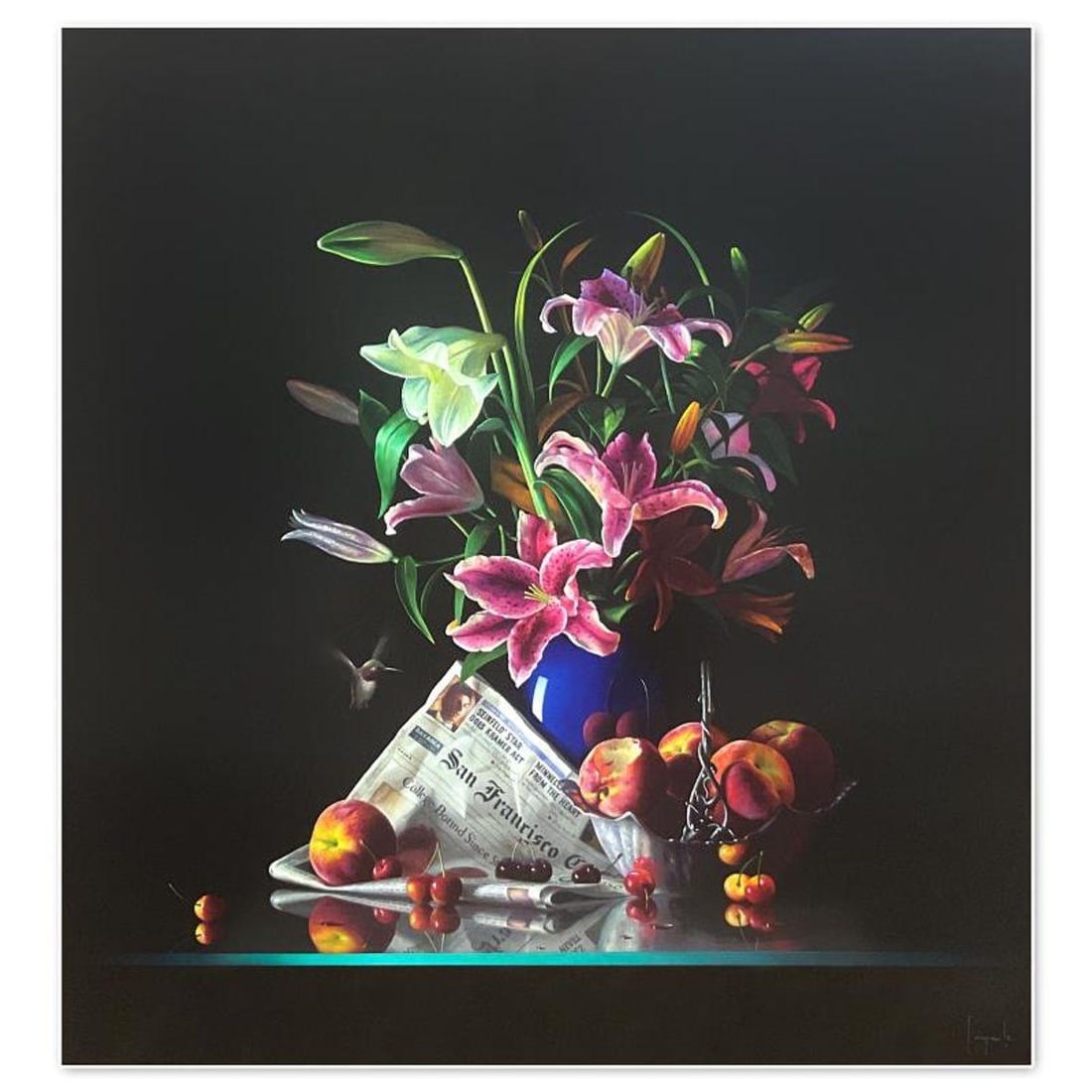 Dario Campanile, "Star Gazer" Limited Edition Printer's Proof Serigraph on Clayboard, Numbered and (1 of 2)