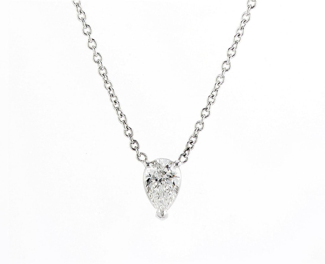 14kt White Gold 0.6ctw Diamond Pendant (1 of 2)