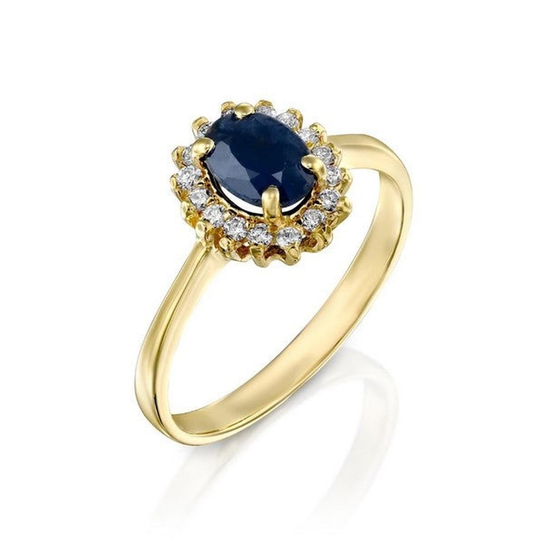14kt Yellow Gold 0.2ctw Diamond Ring: One 14k yellow gold ring, set with natural diamond. Jewelry Weight: 2.1Grs Total Diamonds Weight: 0.2Cts Main Stones Description: Quantity: 1 Cut and shape: Oval Carats Weight: 1 Color: Black Spinel S