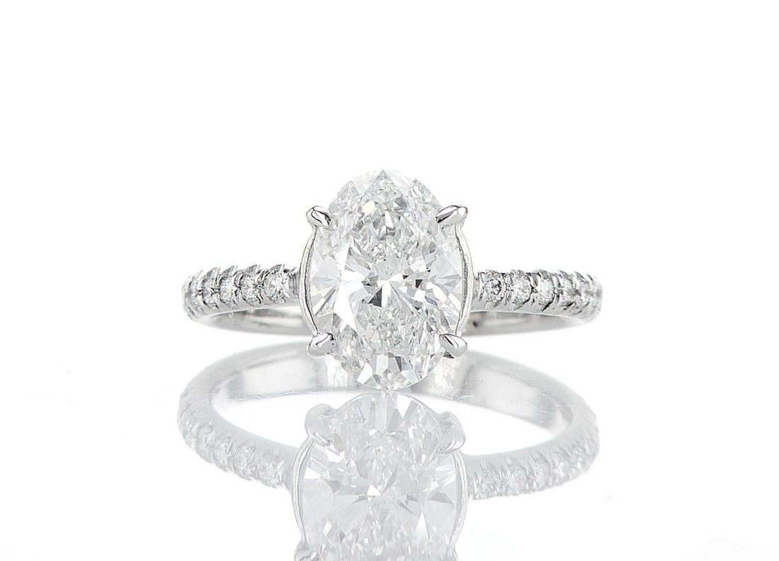 14kt White Gold 2.24ctw Diamond Ring (1 of 2)