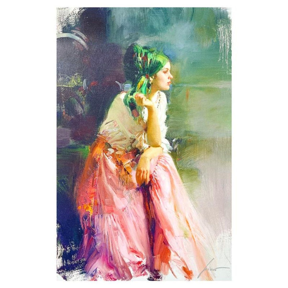 Pino (1939-2010) "Southern Roots" Limited Edition on Canvas, Numbered and Hand Signed with (1 of 2)