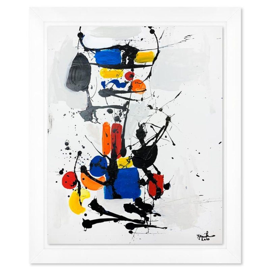 Jenik Cook, Framed Hand Signed Original Painting with Letter of Authenticity. (1 of 2)