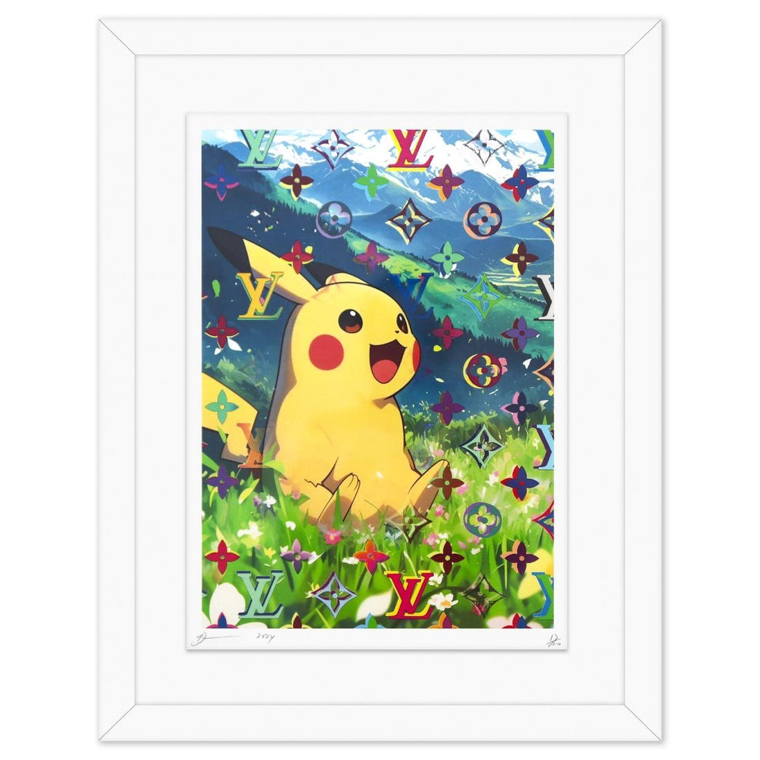 Death NYC- Fine art Print: Artist: Death NYC. Medium: Fine art Print. Size: 18" x 12". Measures approx. 24" x 19" (framed). Signature: Hand signed and numbered. Certificate of Authenticity: Is included. Reference#: 49199.