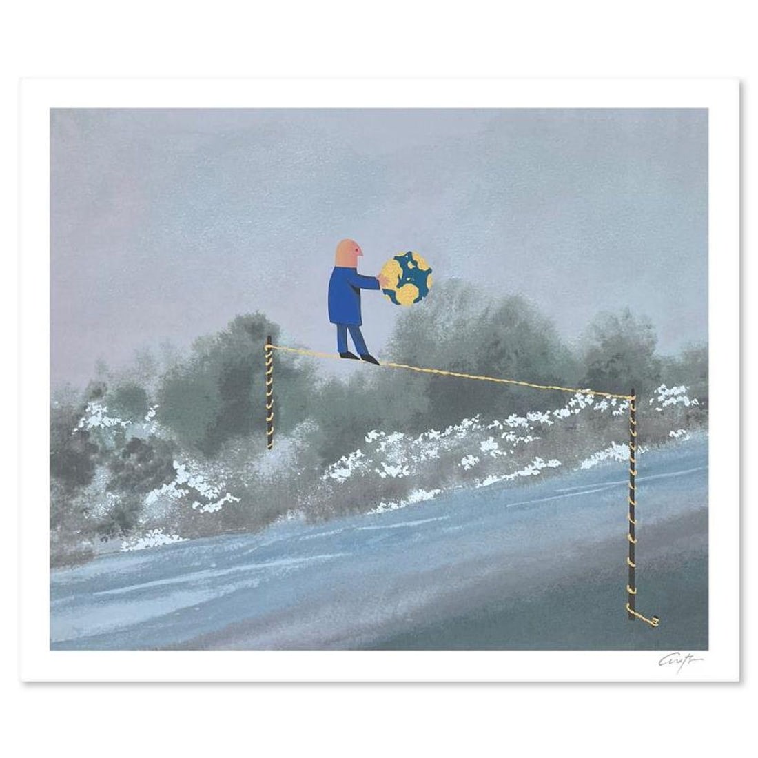 Harry Araten (1936-2001), Hand Signed, Numbered Limited Edition with Letter of Authenticity. (1 of 2)