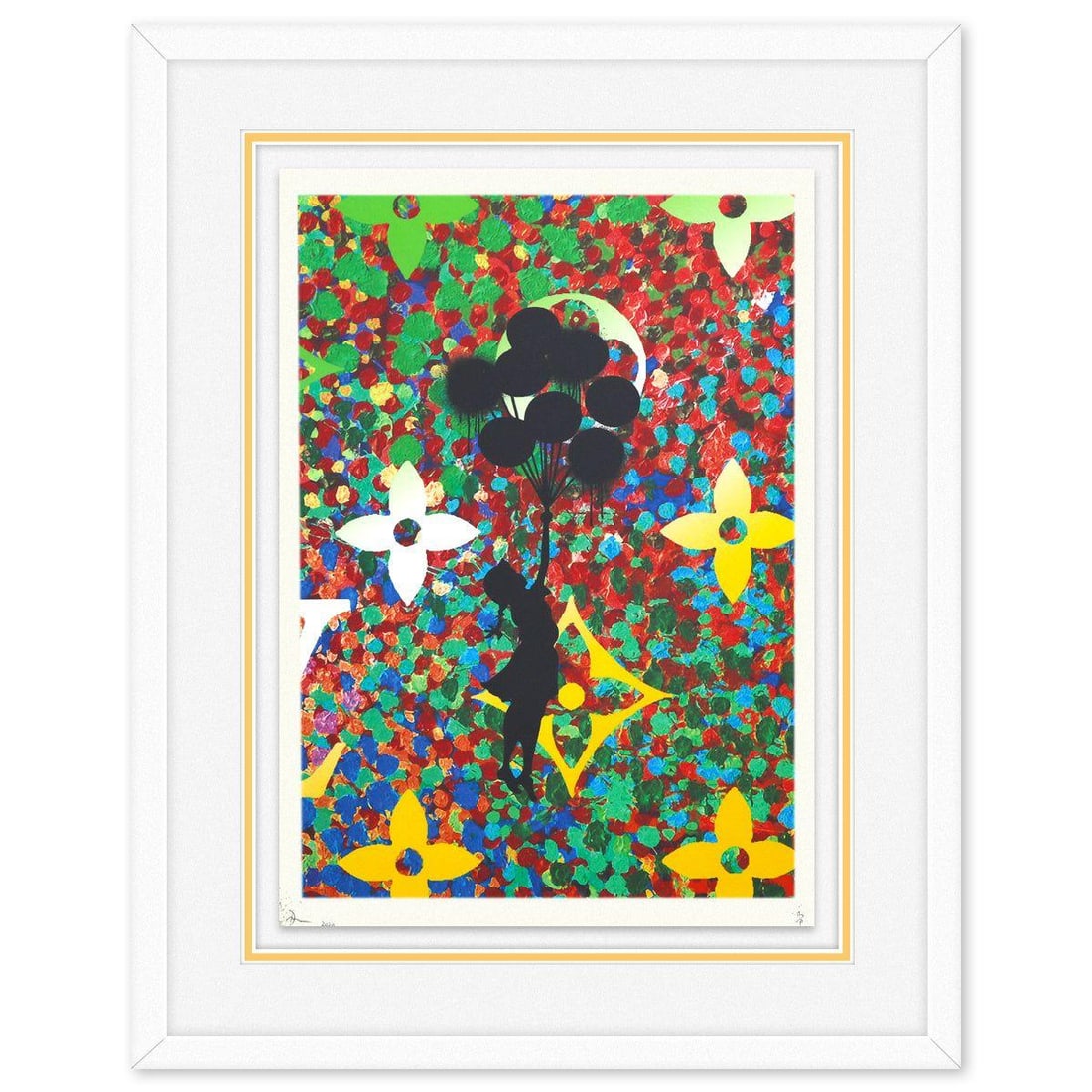 Death NYC- Fine Art Print: Artist: Death NYC. Medium: Fine Art Print. Size: 17.5" x 12.5". Measures approx. 24" x 19" (framed). Signature: Hand Signed by the artist. Certificate of Authenticity: Is included. Reference#: 56129.