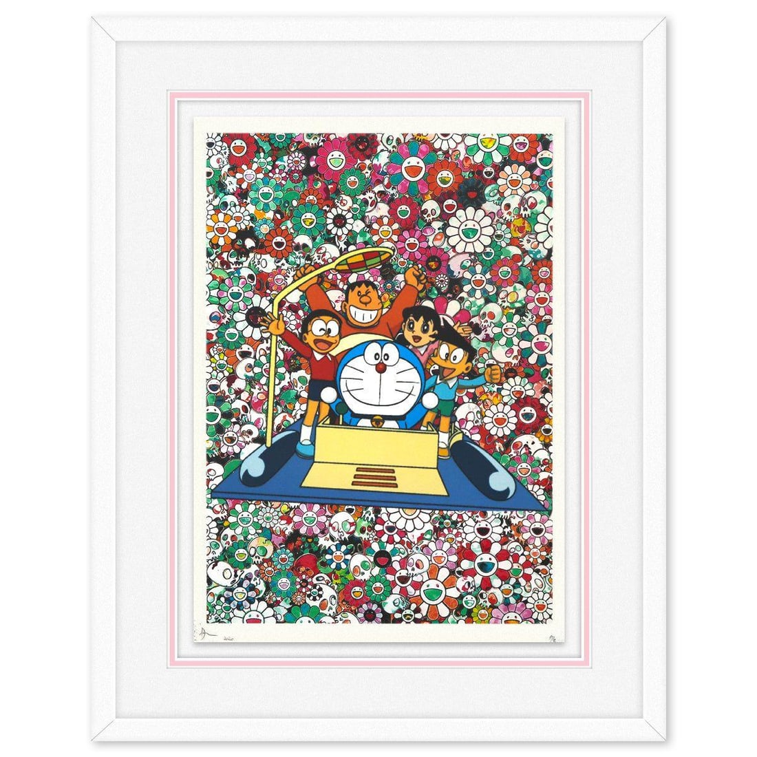 Death NYC- Fine Art Print: Artist: Death NYC. Medium: Fine Art Print. Size: 17.5" x 12.5". Measures approx. 24" x 19" (framed). Signature: Hand Signed by the artist. Certificate of Authenticity: Is included. Reference#: 56143.