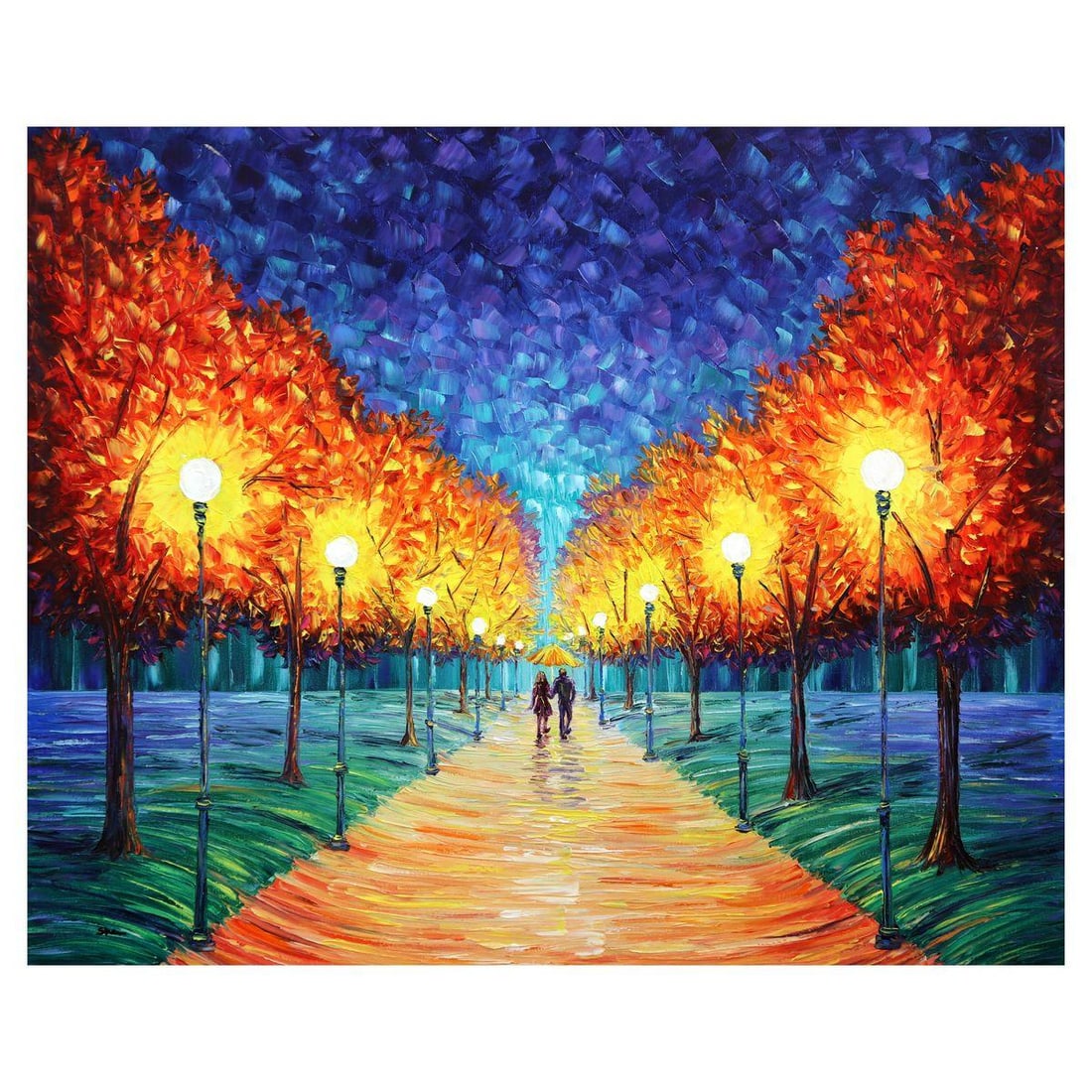 Svyatoslav Shyrochuk- Original Oil on Canvas "Where Seasons Meet the Water" (1 of 2)