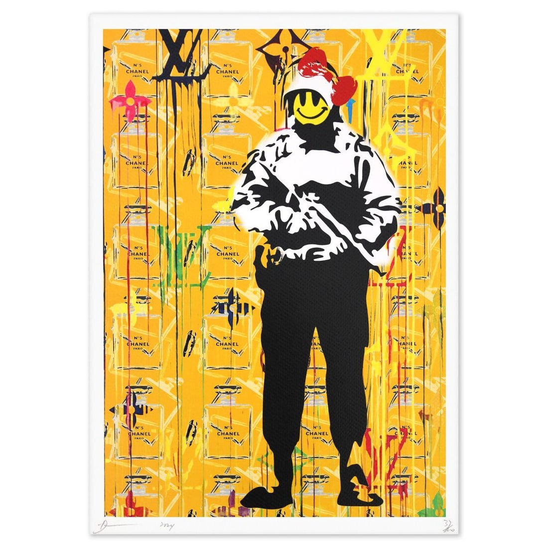 Death NYC- Fine art Print: Artist: Death NYC. Medium: Fine art Print. Size: 18" x 12". Signature: Hand signed and numbered. Certificate of Authenticity: Is included. Reference#: 36751.