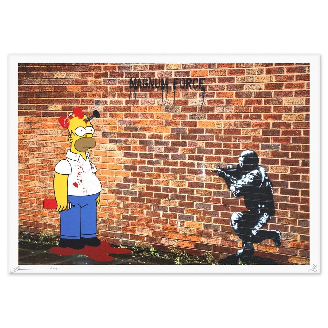 Death NYC- Fine art Print: Artist: Death NYC. Medium: Fine art Print. Size: 12" x 18". Signature: Hand signed and numbered. Certificate of Authenticity: Is included. Reference#: 36742.