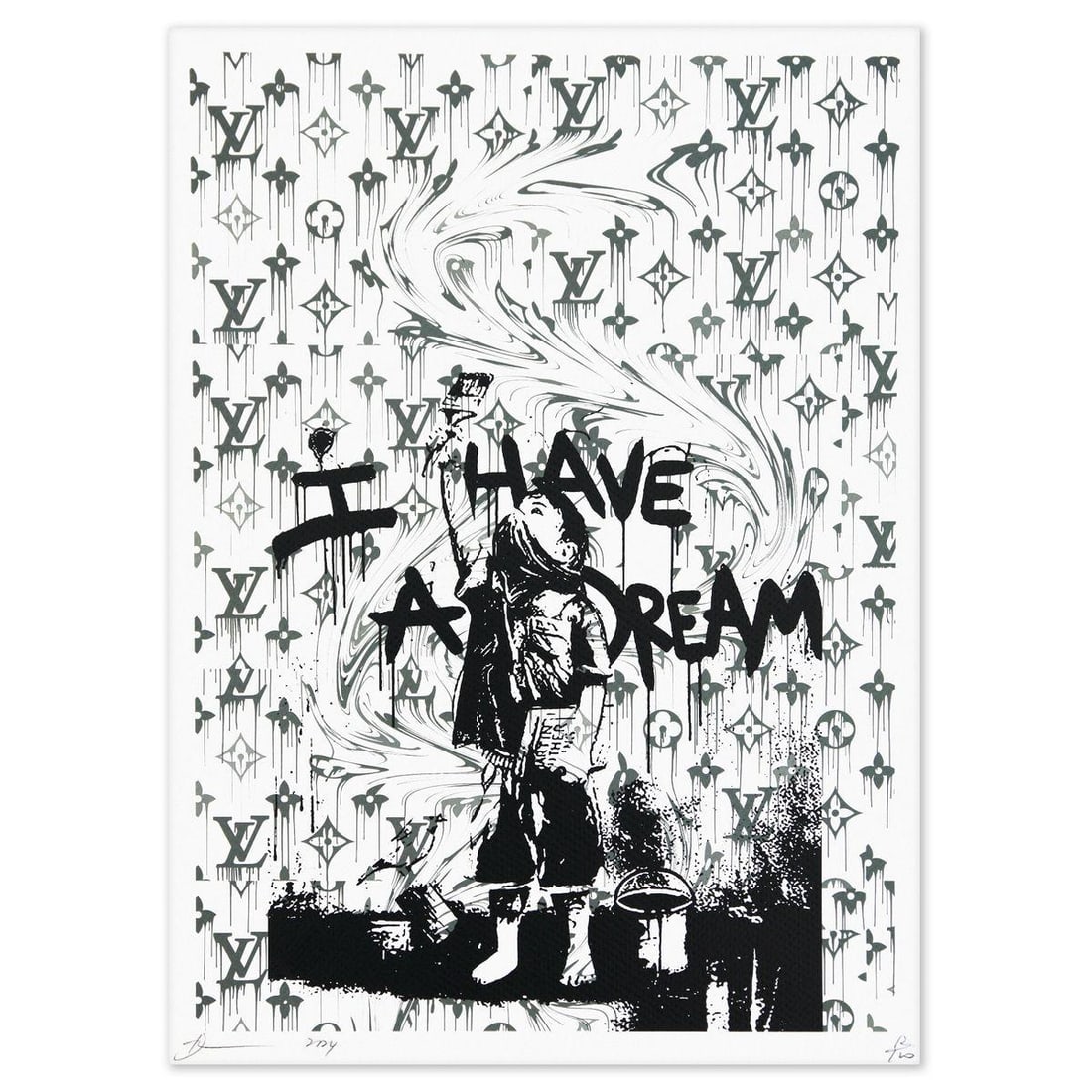 Death NYC- Fine art Print: Artist: Death NYC. Medium: Fine art Print. Size: 18" x 12". Signature: Hand signed and numbered. Certificate of Authenticity: Is included. Reference#: 36745.