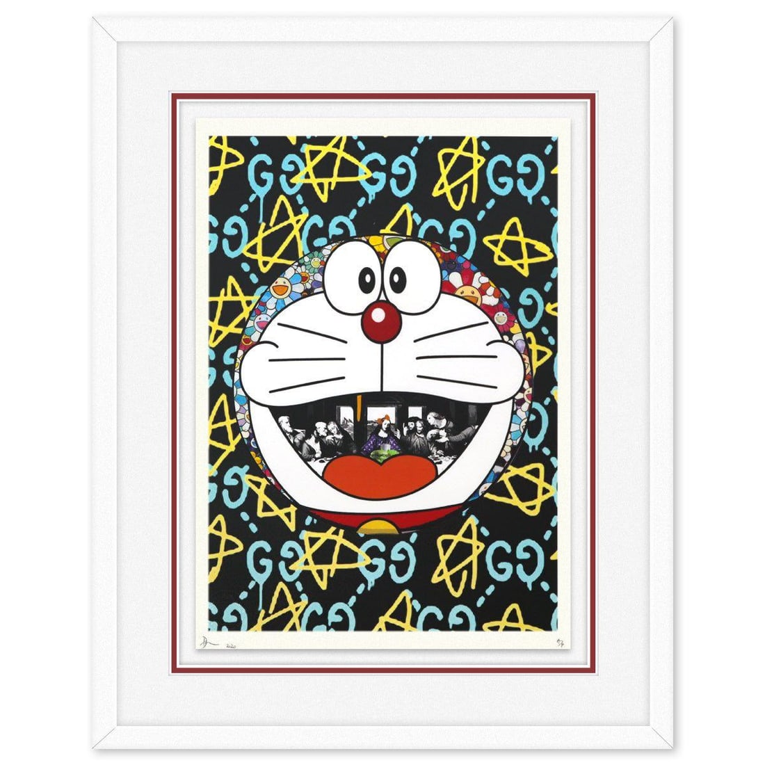 Death NYC- Fine Art Print: Artist: Death NYC. Medium: Fine Art Print. Size: 17.5" x 12.5". Measures approx. 24" x 19" (framed). Signature: Hand Signed by the artist. Certificate of Authenticity: Is included. Reference#: 56146.
