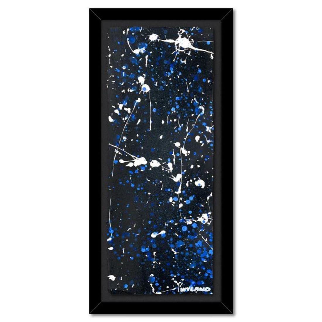 Wyland, Framed Original Painting (36" x 18"), Hand Signed with Letter of Authenticity.: This is an original painting on deckle edge paper by Wyland, hand signed by the artist. This piece comes custom framed. Includes Letter of Authenticity. Measures approx. 36" x 18" (frame), 30" x 12" (