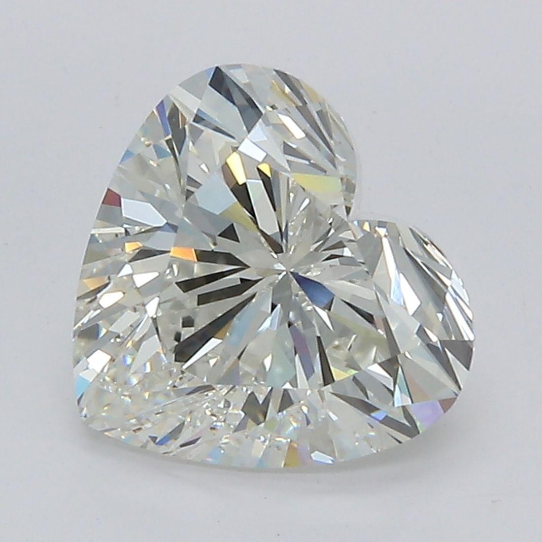 Lab Grown 1.75 ct, Color D/VS1 IGI Graded Diamond: Lab/Natural Diamond: Lab Carat Weight: 1.75 Color Grade: D Clarity Grade: VS1 Model: Heart Fluorescence: None Polish: Excellent Symmetry: Excellent Depth: 59.5 Table: 58 Size: 7.66 X 8.27 X 4.92 Certi