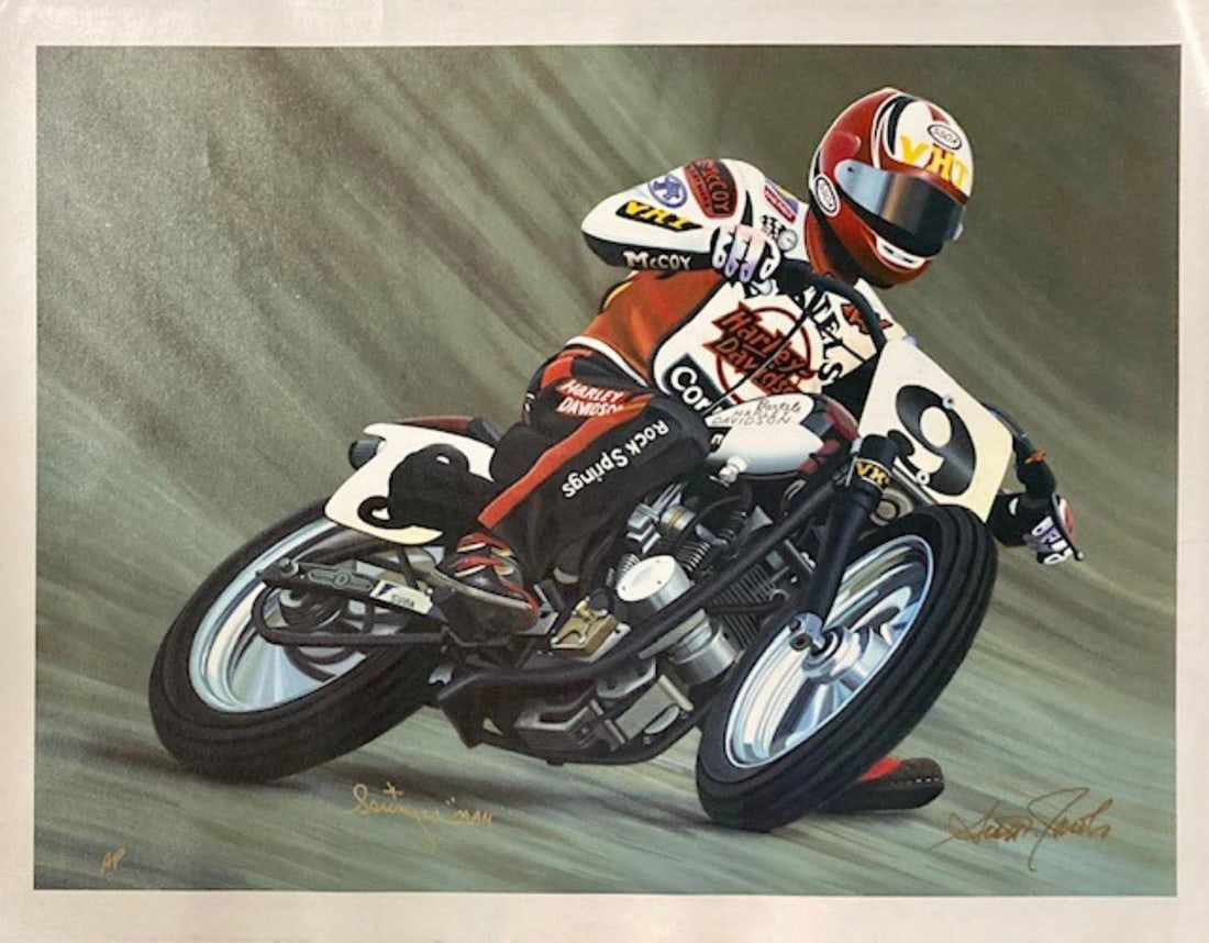 Scott Jacobs- Serigraph on Canvas (1 of 1)