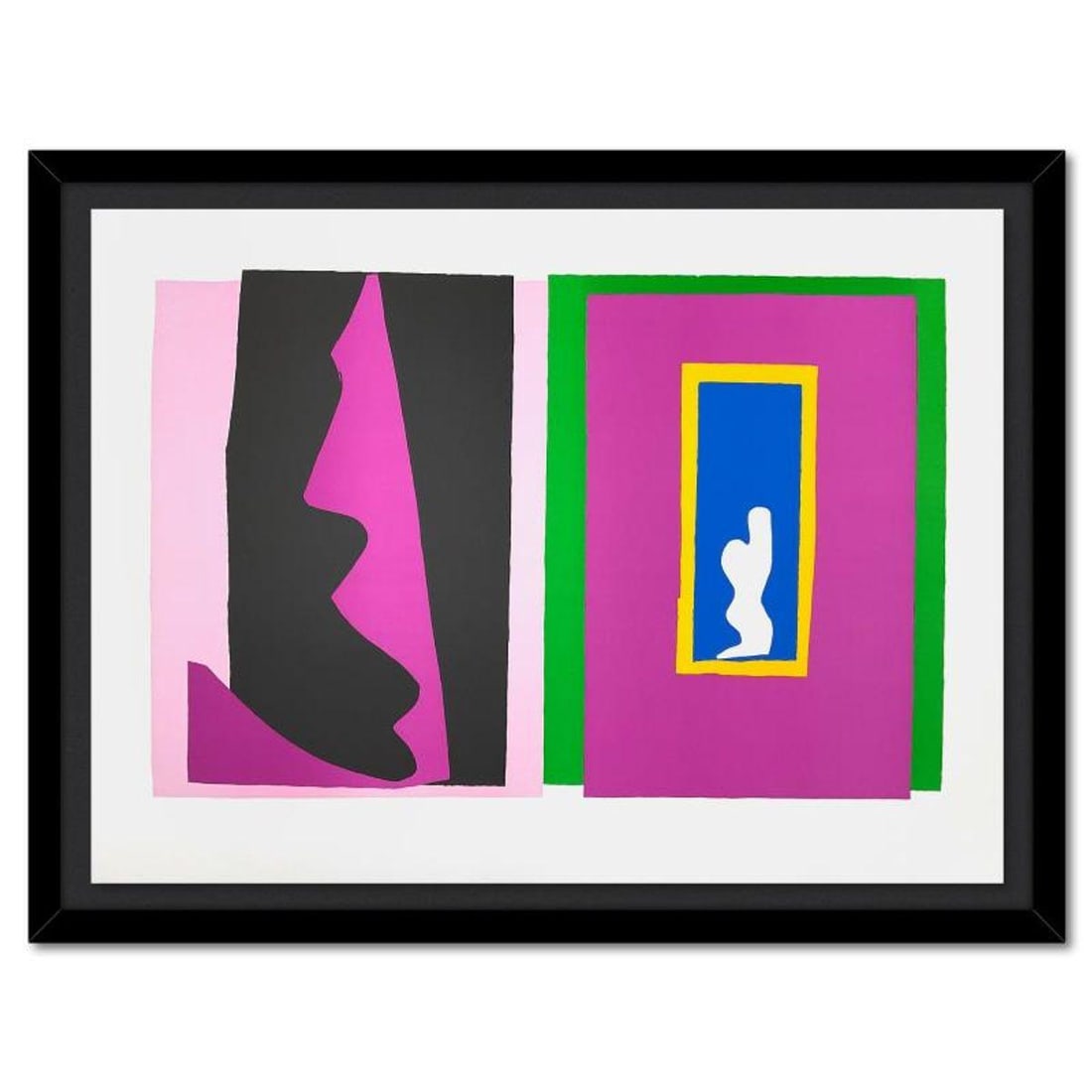 Henri Matisse 1869-1954 (After), "Le Destin (Destiny)" Framed Limited Edition Lithograph with (1 of 2)