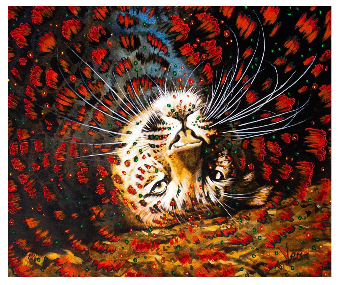 Vera V. Goncharenko- Original Oil on Canvas "The Moment": Artist: Vera V. Goncharenko. Medium: Original Oil on Canvas. Title: The Moment. Size: 20" x 24". Signature: Hand Signed by the artist. Certificate of Authenticity: From the publisher. Reference#: