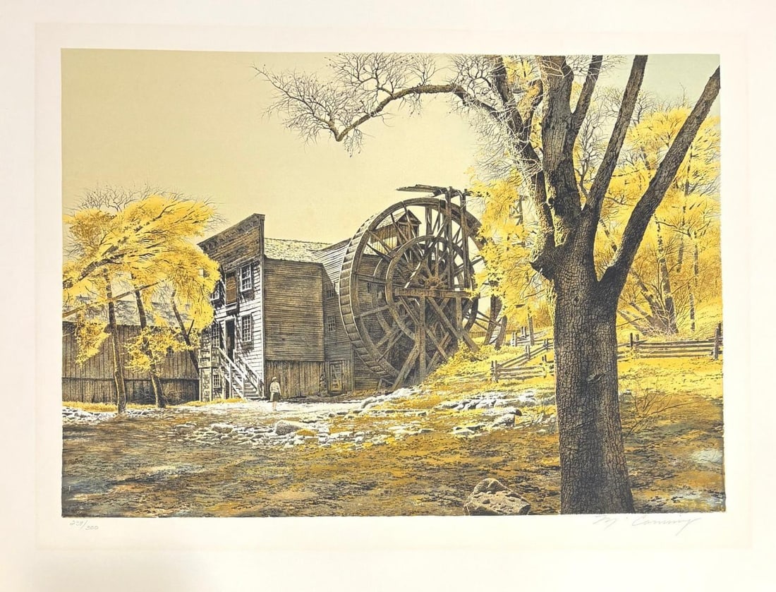 Merv Corning- Lithograph on paper: Artist: Merv Corning. Medium: Lithograph on paper. Size: 20" x 26". Signature: Signed and numbered. Reference#: 85750.