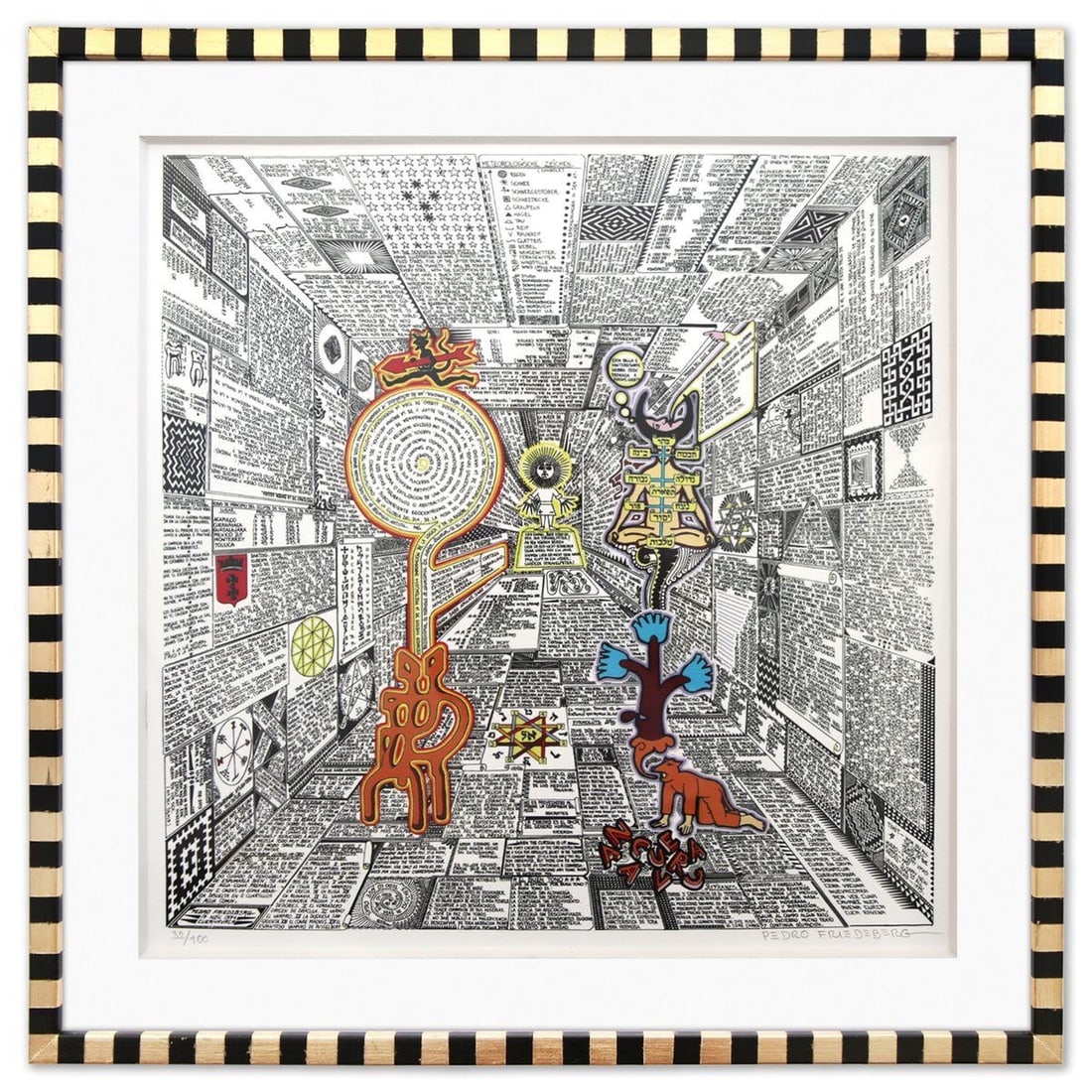 Pedro Friedeberg- Digital Graphic "The Taro News" (1 of 3)